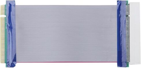 0.19m Copper Ribbon Cable PCI Sound Network Graphic Card Extender Converter Flat Ribbon Cable Supports PCI Devices in Saudi Arabia