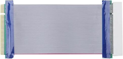 0.19m Copper Ribbon Cable PCI Sound Network Graphic Card Extender Converter Flat Ribbon Cable Supports PCI Devices in Saudi Arabia