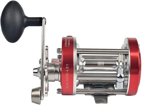 بكرات الصيد القديم Mariner 6000 Round Round Baitcasting ، أكثر قوة قديمة من Mariner Beends 6000 Catfish Striper ، اليمين/الأيسر in Kuwait