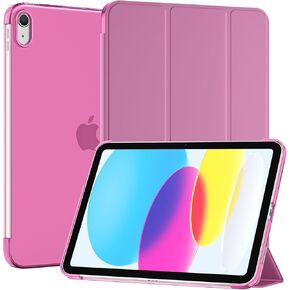 SUPFINE for iPad (A16) 11th Generation Case 11 inch 2025 & iPad 10th Generation Case 10.9 inch 2022, Slim Stand Hard PC Translucent Back Shell Cover (Support Touch ID, Auto Wake/Sleep), Black in Kuwait