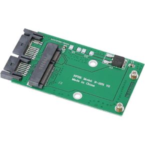 Ashata Converter Mini MSATA إلى محول محول واجهة SATA Micro 1.8in ، 3.3 فولت MINI PCI-E SSD ، أداء مستقر وممتاز in Kuwait
