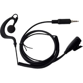 UAYESOK Waterproof Acoustic Tube Walkie Talkie Earpiece with Mic PTT Screw Thread Headset for Yaesu VX-6 VX-6R VX-7R VX-170 FT-270 Standard Horizon HX210 HX400 HX750S HX870 HX890 in Kuwait