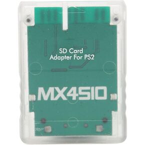 محول MX4SIO SIO2SD ، قارئ ذاكرة وحدة التحكم في اللعبة ، محول تخزين لوحدة التحكم في لعبة الدهون ، التوصيل والتشغيل (أبيض) in Saudi Arabia