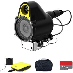 Chasing Canfish CF1 Underwater Fishing Camera Kit,1080P Full HD Portable Video Fish Finder,APP Remote Control Real-time Observation,Fishing Camera with Infrared Light for Sea, Lake, Boat, Ice Fishing in Saudi Arabia