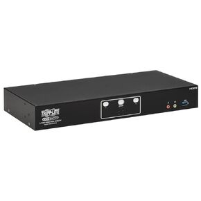 TRIPP LITE HDMI KVM SWITCH 2 مراقبين 2 أجهزة كمبيوتر ، مراقبة مزدوجة مفتاح KVM ، UHD 4K@60Hz فيديو ، منفذين USB 3.2 GEN 1 ، ضمان لمدة 3 سنوات (B006-HD2UA2) in Kuwait