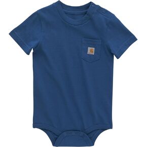 Carhartt baby-girls Short-sleeve Bodysuit Pocket T-shirt Onesie in Kuwait