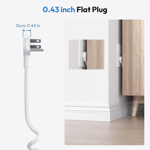 12 in 1 Standing Desk Power Strip, NTONPOWER 10ft Extension Cord with 9 AC Outlets 3 USB Ports, 1200J Surge Protector, Table Mount or Wall Mountable Charging Station,Standing Desk Accessories in Saudi Arabia