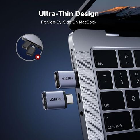 UGREEN USB C to USB Adapter 4 Pack +USB A SD Card Reader in Saudi Arabia