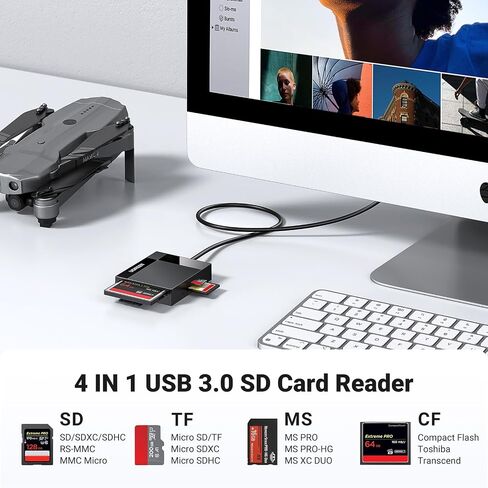 UGREEN USB C to USB Adapter 4 Pack +USB A SD Card Reader in Saudi Arabia