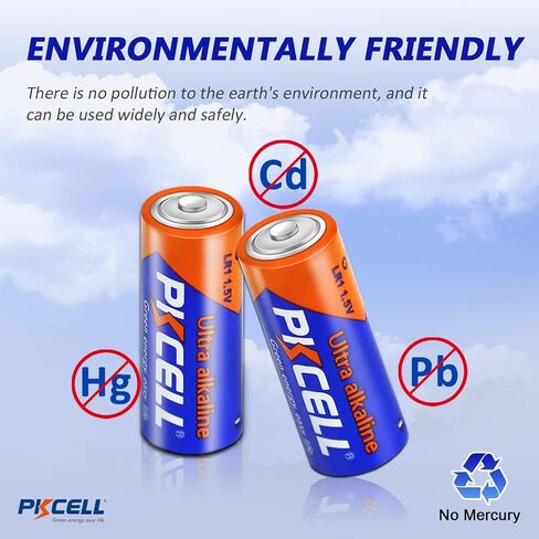 PKCELL N Size 1.5V Alkaline Batteries, 5 Pack MN9100/E90/LR1 Battery in Saudi Arabia