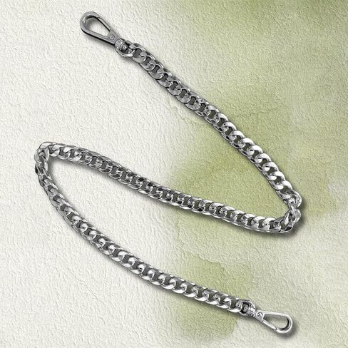 2 PCS Phone Lanyard Belt Belt Chain anti theft ballet chain for Men Women Metal Hip Hop Punk Jeans Chains Bansers with 3 Patch Patch و iPhone حامل لجميع مفاتيح الهواتف الذكية الذهب والبندقية in Kuwait