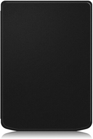 Custer Case Compatible for Pocketbook Verse Pro PB629 PB634,Ultra-Thin PU-Leather Hard Shell Cover - Black in Saudi Arabia