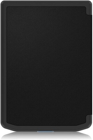 Custer Case Compatible for Pocketbook Verse Pro PB629 PB634,Ultra-Thin PU-Leather Hard Shell Cover - Black in Saudi Arabia