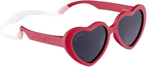 ROSHAMBO Eyewear Heart Sunglasses - Unbreakable Italian Made Eyewear with Strap - BPA-Free Polarized UV Protection in Saudi Arabia