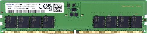 Samsung 32GB DDR5 5600MHz PC5-44800 CL46 UDIMM 2RX8 رتبة مزدوجة 1.1V DIMM DIMM 288-PIN PC PC MEMARY M323R4GA3DB0-CWM in Saudi Arabia