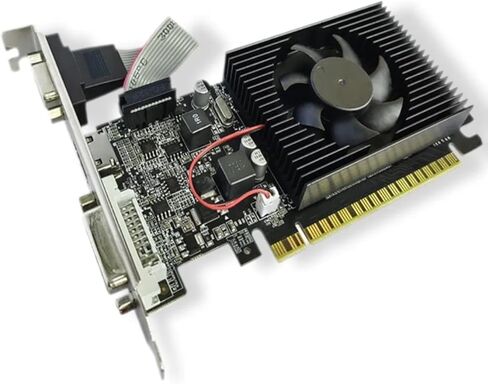 بطاقة رسومات XUANMO AMD Radeon RX580 2048SP 8g Gpu لألعاب الفيديو AMD GDDR5 256-Bit Pc بطاقة فيديو ألعاب AMD 2XDP HDMI PCI Express 3.0 مع توقف مروحة التجميد لألعاب الكمبيوتر المكتبي Gpu... in Kuwait