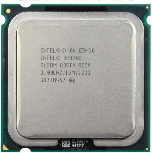 INTEL Xeon 3 Ghz Quad Core E5450 LGA771 CPU SLBBM (Renewed) in Saudi Arabia