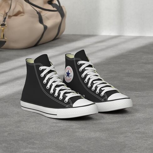 Converse Chuck Taylor All Star High Top Sneaker, Black, 13 Women/11 Men in Saudi Arabia