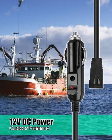 12V DC Power Cord Fit for Humminbird Helix 5 Fish Finders 5/7/8/9/10/12/15 ICE Helix and ICE Flasher Series, 9.8FT Charger Cable in Saudi Arabia