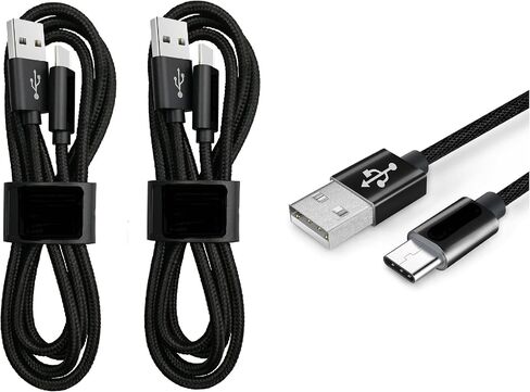 ExtremeCases متوافق مع كابل USB الخلوي المستهلك ZTE ZMAX 5G Z7540 2x 3ft USB 3.1 Type C Cable إلى USB كابل USB 3.0 (كبل C) in Kuwait