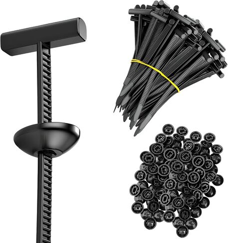 Nylon Universal Cable Tie Buckle, Heavy Duty Self-Locking Nylon Zip Tie Clips With Pin, Suitable Car Daily Repair, Home & Garage Use in Kuwait