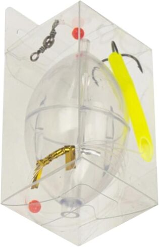 Fly Fishing Float Clear Bobbers with Hose, Line, Hook Float Slip Cast Rotates Float Saltwater Fishing Tackle Accessories in Kuwait