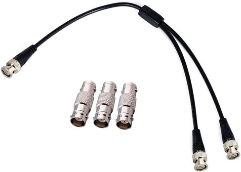 BNC Splitter Cable BNC Male to Dual Male y Adapter 3C2V Coax Cable 12 Intain in Kuwait
