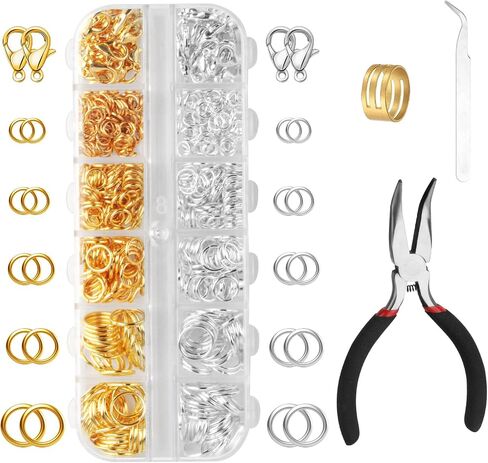4 Pack Jewelry Making Pliers Tools Set, Jewelry Pliers with Needle Nose Pliers, Round Nose Pliers, Bent Nose Pliers, Wire Jewelry Pliers for Jewelry Craft Making Repair Supplies in Kuwait