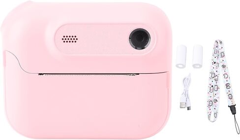 Kids Camera Instant Print, 48MP 1080P HD Portable Toddlers Camera with MP3 Game Functions, Kids Digital Camera Toys Built in Frames & Filters for Christmas Birthday Gifts (Green) in Saudi Arabia
