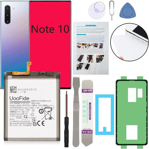 UooFide Battery for Galaxy S8 Active Replacement, Compatible with Samsung Galaxy S8 Active SM-G892 All Carriers EB-BG892ABE EB-BG892ABA with Professional Repair Tools Kit in Kuwait