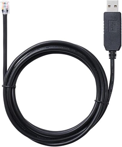 P7000 Stepper Drive J5 Cable PL2303 USB RS232 إلى RJ12 6P6C لـ P7000 Stepper Driver J5 Serial Port (1M) in Saudi Arabia