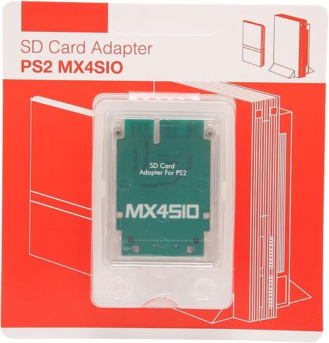 MX4SIO SIO2SD Adapter for , Game Console Memory Reader, Storage Adapter for Fat Game Console, Plug and Play(White) in Saudi Arabia