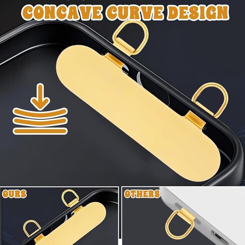 2 PCS 2 Way Metal Phone Tether Table تم ترقيته مزدوج ثقب حلبة الهاتف المحمول الحبل الخلفي تصحيح هواتف عالمية موصل حزام مع حلقات الربيع سحر الهاتف هواتف استبدال حزام استبدال in Saudi Arabia