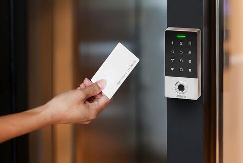 OR-ZS-822 قفل باب ذكي مقاوم للماء مع قفل البصمات متوافق مع بطاقات الوصول in Saudi Arabia