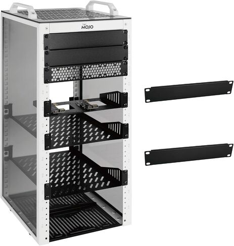 Tecmojo 12U 10 inch Mini Server Rack & 2 Pack 1U Blank Patch Panel in Saudi Arabia