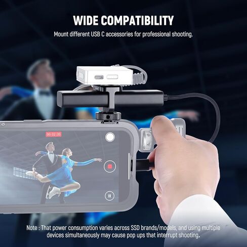 Neewer USB C Hub Dock مع محول الأحذية البارد ، 4 في 1 Dongle متعددة المحول مع 3x USB C Port 3.1 Gen2 & 1x 100W PD ، 10 جيجابت في الثانية متوافقة مع iPhone 16 15 iPad Mac Android PC Laptop ، PS020E in Kuwait