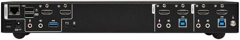 TRIPP LITE HDMI KVM SWITCH 2 مراقبين 2 أجهزة كمبيوتر ، مراقبة مزدوجة مفتاح KVM ، UHD 4K@60Hz فيديو ، منفذين USB 3.2 GEN 1 ، ضمان لمدة 3 سنوات (B006-HD2UA2) in Kuwait