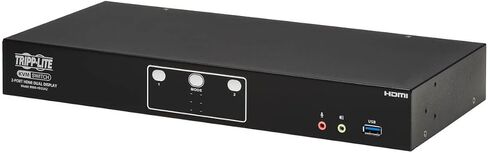 TRIPP LITE HDMI KVM SWITCH 2 مراقبين 2 أجهزة كمبيوتر ، مراقبة مزدوجة مفتاح KVM ، UHD 4K@60Hz فيديو ، منفذين USB 3.2 GEN 1 ، ضمان لمدة 3 سنوات (B006-HD2UA2) in Kuwait