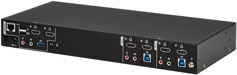TRIPP LITE HDMI KVM SWITCH 2 مراقبين 2 أجهزة كمبيوتر ، مراقبة مزدوجة مفتاح KVM ، UHD 4K@60Hz فيديو ، منفذين USB 3.2 GEN 1 ، ضمان لمدة 3 سنوات (B006-HD2UA2) in Kuwait