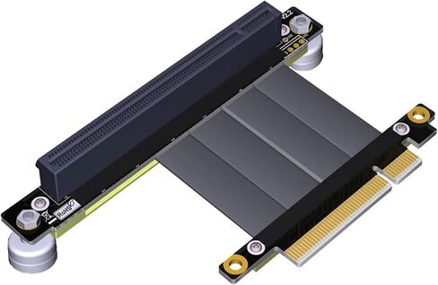 PCIE 3.0 PCI-E 16x شريط تمديد كابل الذكور إلى بطاقة الرسومات الإناث مع بطاقة PCI X8 إلى X16 RISER in Saudi Arabia