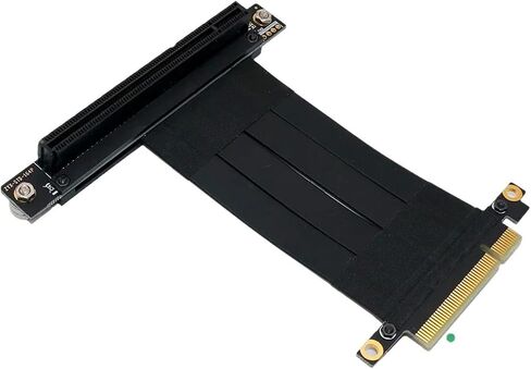 PCIE 3.0 PCI-E 16x شريط تمديد كابل الذكور إلى بطاقة الرسومات الإناث مع بطاقة PCI X8 إلى X16 RISER in Saudi Arabia