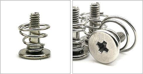 Computer Laptop PC Spring Screws Kit Replacement for GPU Graphics Card Heatsink Back Plate Repair Parts (10pcs/Set) (M2.5 9 mm) in Saudi Arabia
