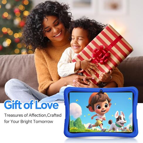 10.1 Inch Kids Tablet Ages 8-15, Android 15 Tablet for Kids,6G+32GB up to 128GB,6000mAh Battery,Dual Camera,WiFi,BT 5.0,Best Electronics Tablets Gift for Kids,Shockproof Protective Case (Pink) in Kuwait