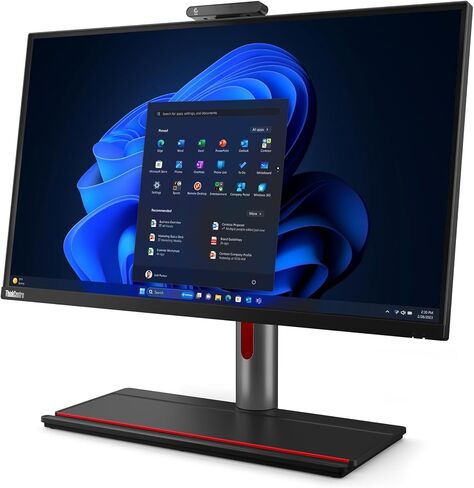 Lenovo ThinkCentre All-in-One Desktop, 2025, 27" 2560x1440 IPS, Intel Core i7-13700 16-Core, NVIDIA GeForce RTX 4050, 32GB DDR5, 1TB SSD, Windows 11 Pro, Wi-Fi, BT 5.3, 5MP IR Camera, Black in Saudi Arabia