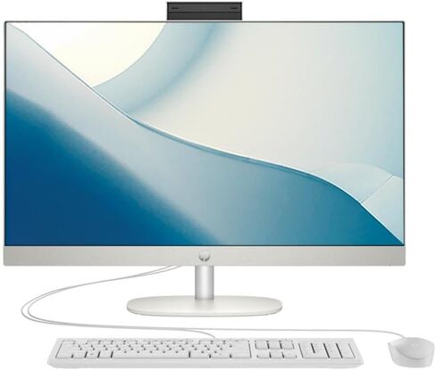 HP 23.8 بوصة على جهاز كمبيوتر سطح المكتب ، شاشة FHD ، AMD Ryzen 5 7520U ، ذاكرة الوصول العشوائي 8GB ، 512 جيجابايت SSD ، AMD Radeon Graphics ، Windows 11 Home ، 24 Cr00 (2024) (متجدد) in Saudi Arabia