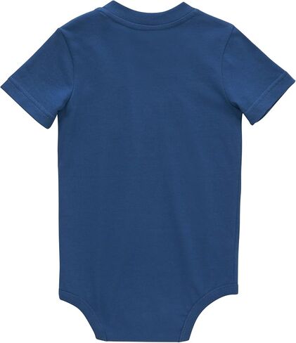 Carhartt baby-girls Short-sleeve Bodysuit Pocket T-shirt Onesie in Kuwait