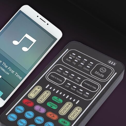 ZOPSC 80 مستويات تغيير الصوت لضبط الدقيق ، 8 أوضاع صوتية ، تغيير صوت للكمبيوتر الشخصي اللوحي للهاتف ، محادثات الصوت المحمولة ، الغناء ، KTV ، الصوت الكهربائي in Saudi Arabia