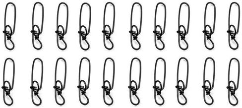 Stringease Tackle Stay-Lok Snap Fishing Terminal Tackle Stay Lok Leader Snaps [20 - Pack] in Saudi Arabia