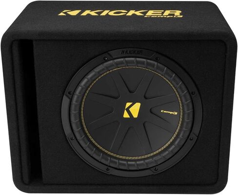 Kicker 50VCWC124 CompC 12-inch Subwoofer in Vented Enclosure, 4-Ohm (Renewed) in Saudi Arabia