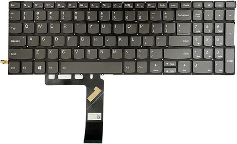 Zahara US Keyboard Backlight SN20P24151 Replacement for Lenovo Yoga C740-15IML 81TD C740-15 S740-15IRH 81NX Yoga 730-13IKB 5CB0U43800 5CB0U43807 5CB0U43813 5CB0U43804 in Saudi Arabia